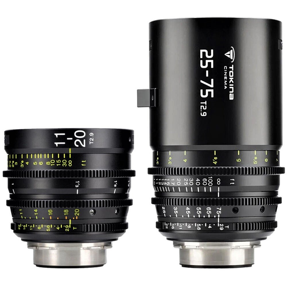 Tokina Cinema ATX 11-20mm & 25-75mm Zoom Kit for PL Mount