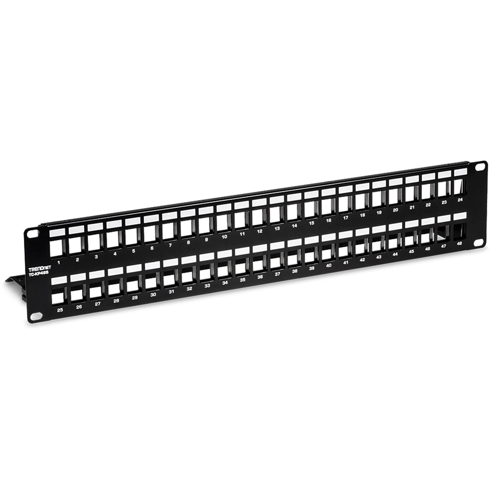 TRENDnet TC-KP48S 48-Port Blank Keystone Shielded Patch Panel