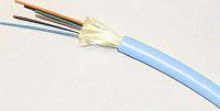 9/125µm ClearCurve XB Bend Optimized SM Distribution Cable - 6 Fibers - Blue Jacket, Riser Rated (per meter)