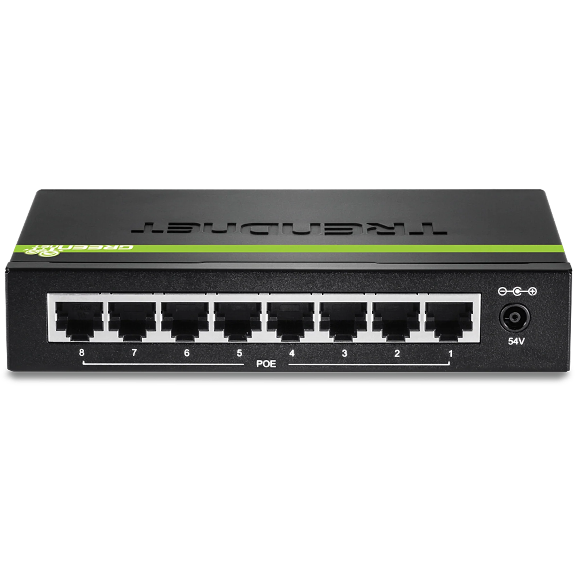 TRENDnet TPE-TG80g 8-Port Gigabit GREENnet PoE+ Switch
