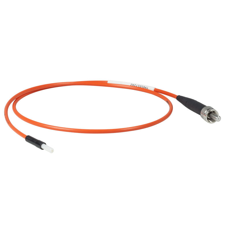 TH-M82L01 - Ø400 µm Core, 0.39 NA, FC/PC to Ø2.5 mm Ferrule Patch Cable, 1 m Long
