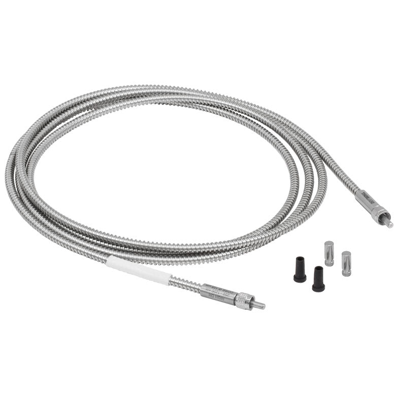 TH-BFA200HS02 - Linear-to-Linear Bundle, 7 x Ø200 µm Core Fibers, High-OH, SMA, 2 m Long