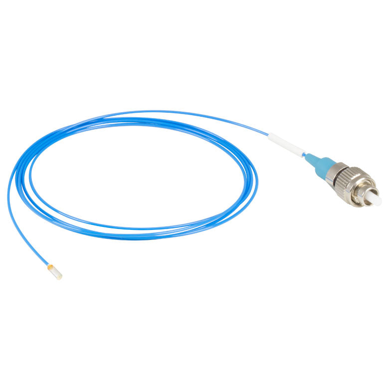 T-PMPFX3 - PM Pigtailed Ferrule, Ø1.8 mm, 8°, 1550 nm, FC/PC