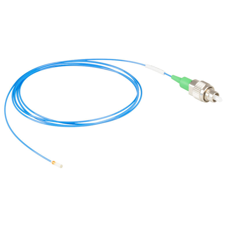 T-PMPFX4 - PM Pigtailed Ferrule, Ø1.8 mm, 8°, 630 nm, FC/APC