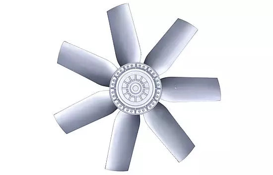 FC080-ADA.6K.2N ZIEHL-ABEGG Axial Fan 3~400 V 0.72/0.47kW 1.8/0.98A 680/520rpm