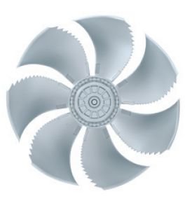 FN056-VDQ.4M.A7P2 ZIEHL-ABEGG Axial Fan 3~400V 1.55/0.58kW 2.7/1.1A 1430/910rpm