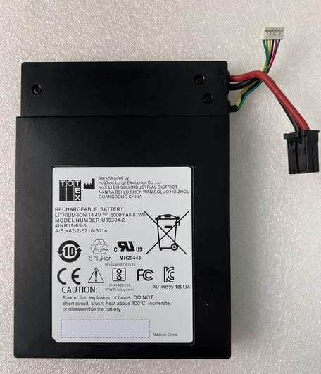 U80304-2 5450061-2 Battery for GE Volusion S8  S7 5450061 480304-2 5778294