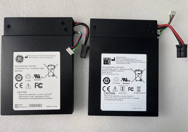 U80304-2 5450061-2 Battery for GE Volusion S8  S7 5450061 480304-2 5778294