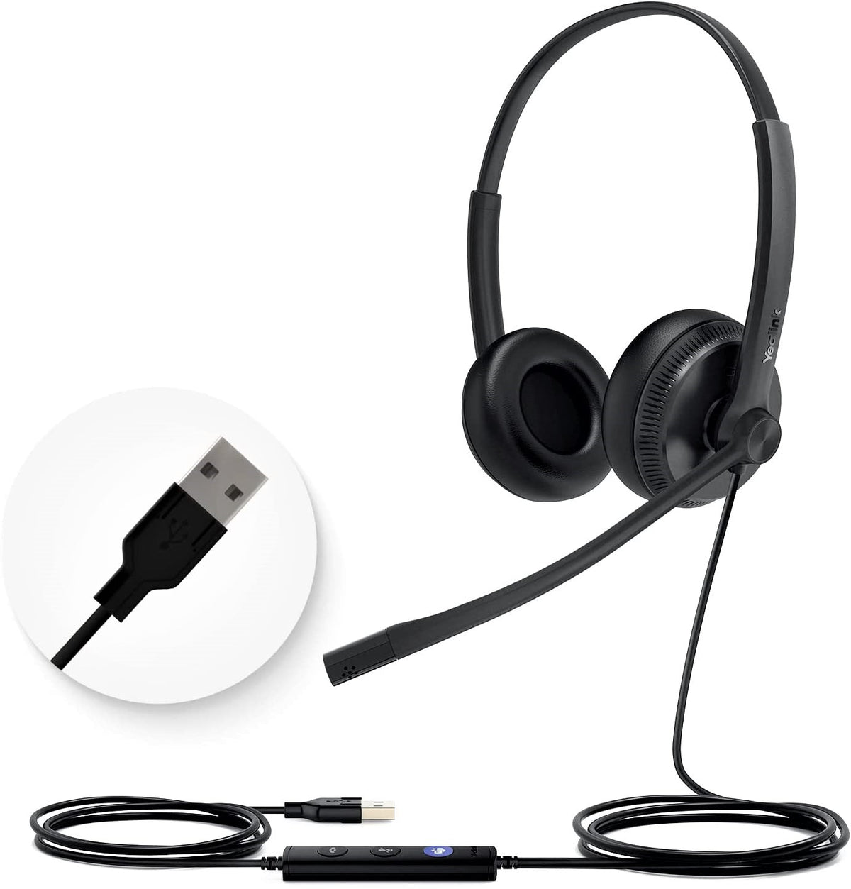 Yealink UH34 SE Dual/Mono USB Wired Headset
