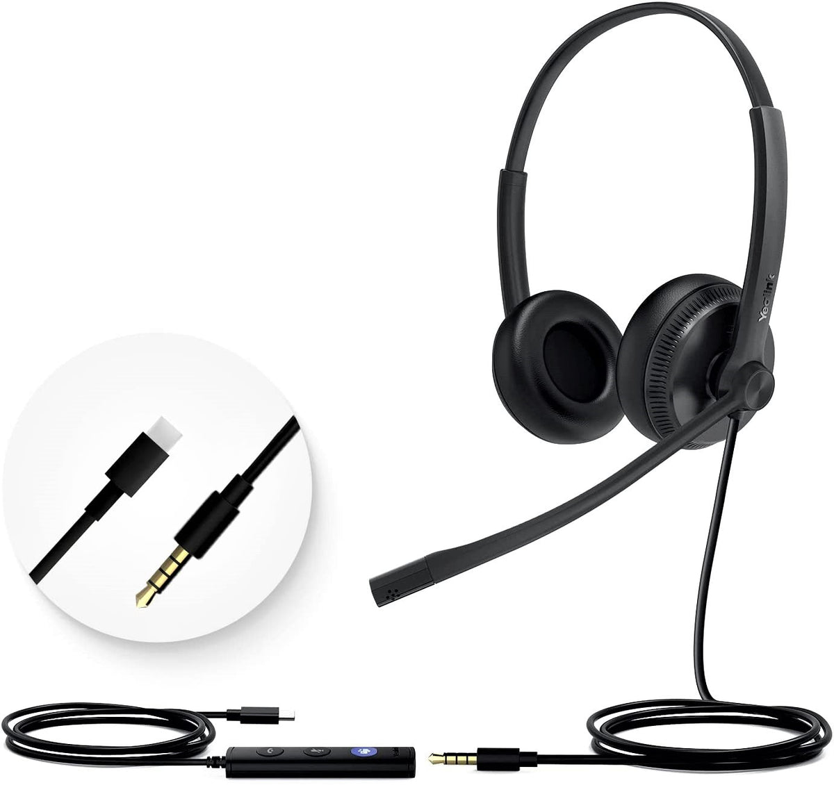Yealink UH34 SE Dual/Mono USB Wired Headset