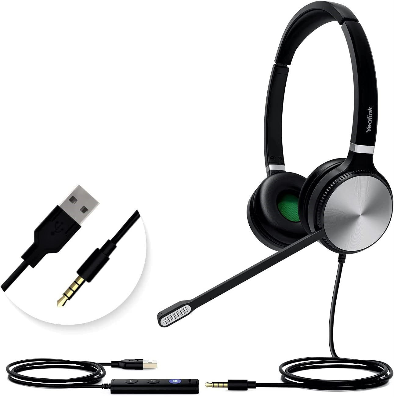 Yealink UH36 Dual/Mono USB Wired Headset