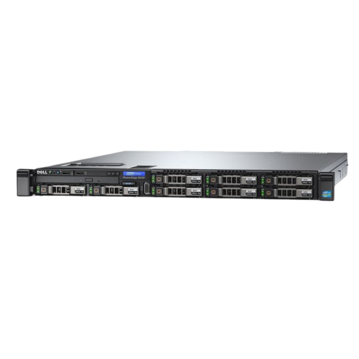 Dell PowerEdge R430 8-Bay | 2x Intel E5-2660 V4 | 28 CPU Cores | 64GB RAM | 2x 1TB SATA SSD + 6x 1.2TB SAS | PERC H730