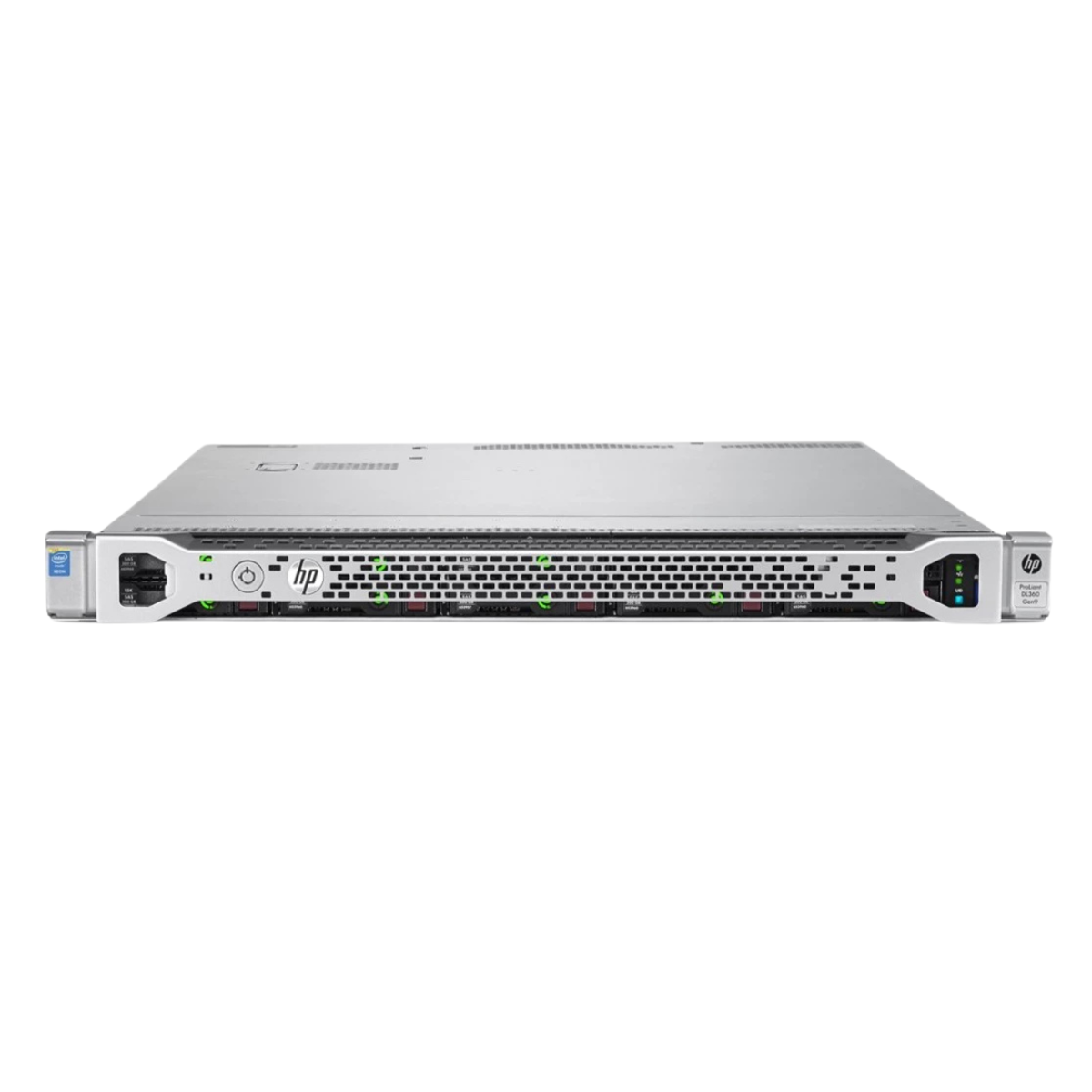 HPE ProLiant DL360 G9 4-bay Server 2x E5-2630 V4 =20 Cores P440ar 64GB 2x trays
