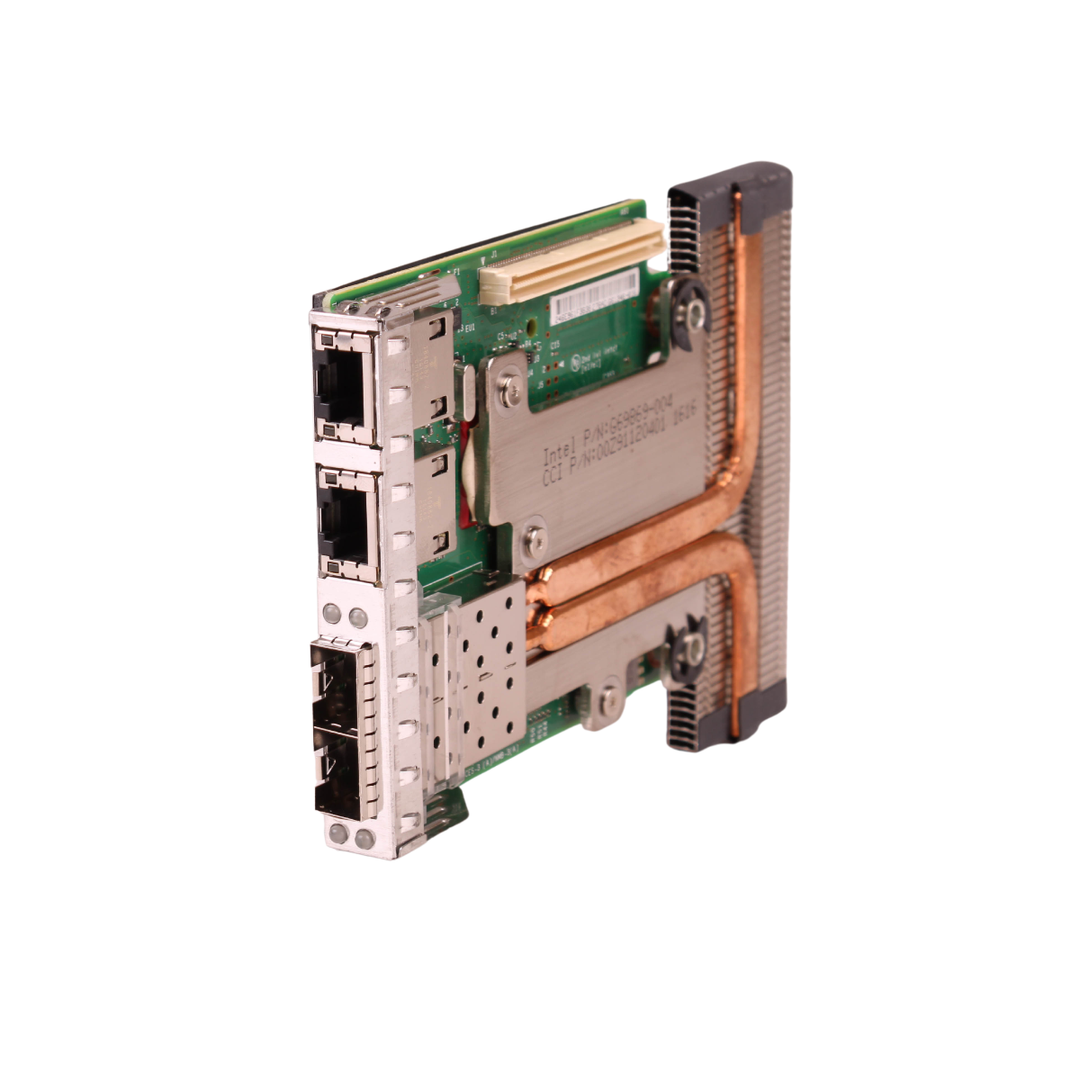 Dell R940 Intel X520 2x 10Gb SFP 2x i350 1GbE Network Daughter Card 0C63DV C63DV