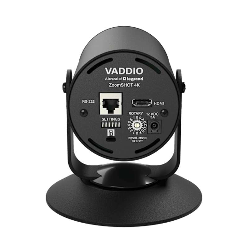 Vaddio ZoomSHOT 4K with OneLINK HDMI System