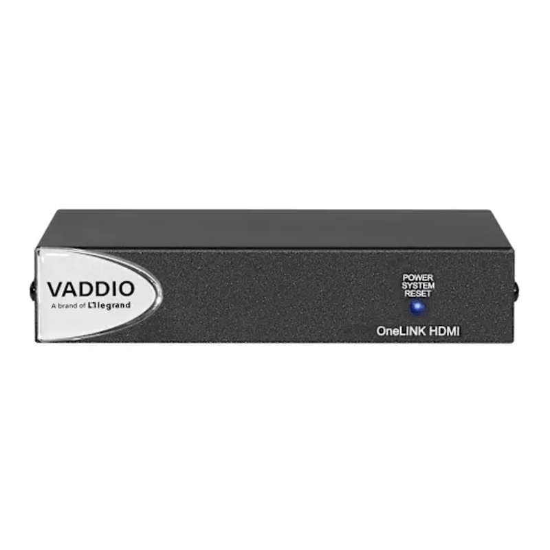 Vaddio ZoomSHOT 4K with OneLINK Bridge System, Black