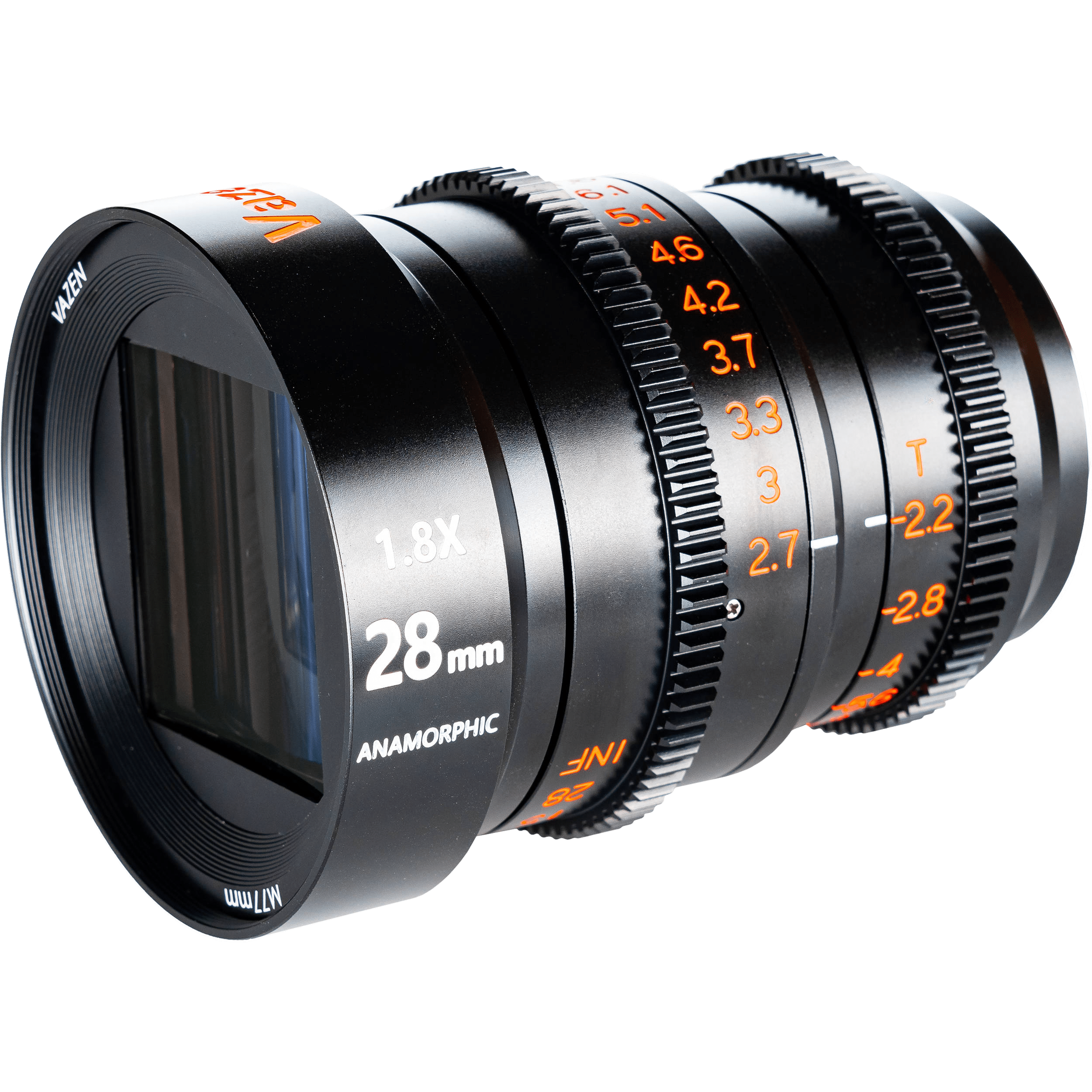 Vazen 28mm T/2.2 1.8X Anamorphic Lens for Canon RF Camera