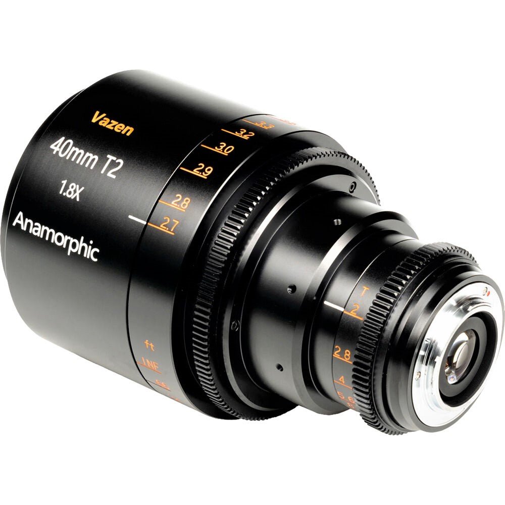 Vazen 40mm T/2 1.8X Anamorphic Lens (MFT, Amber)