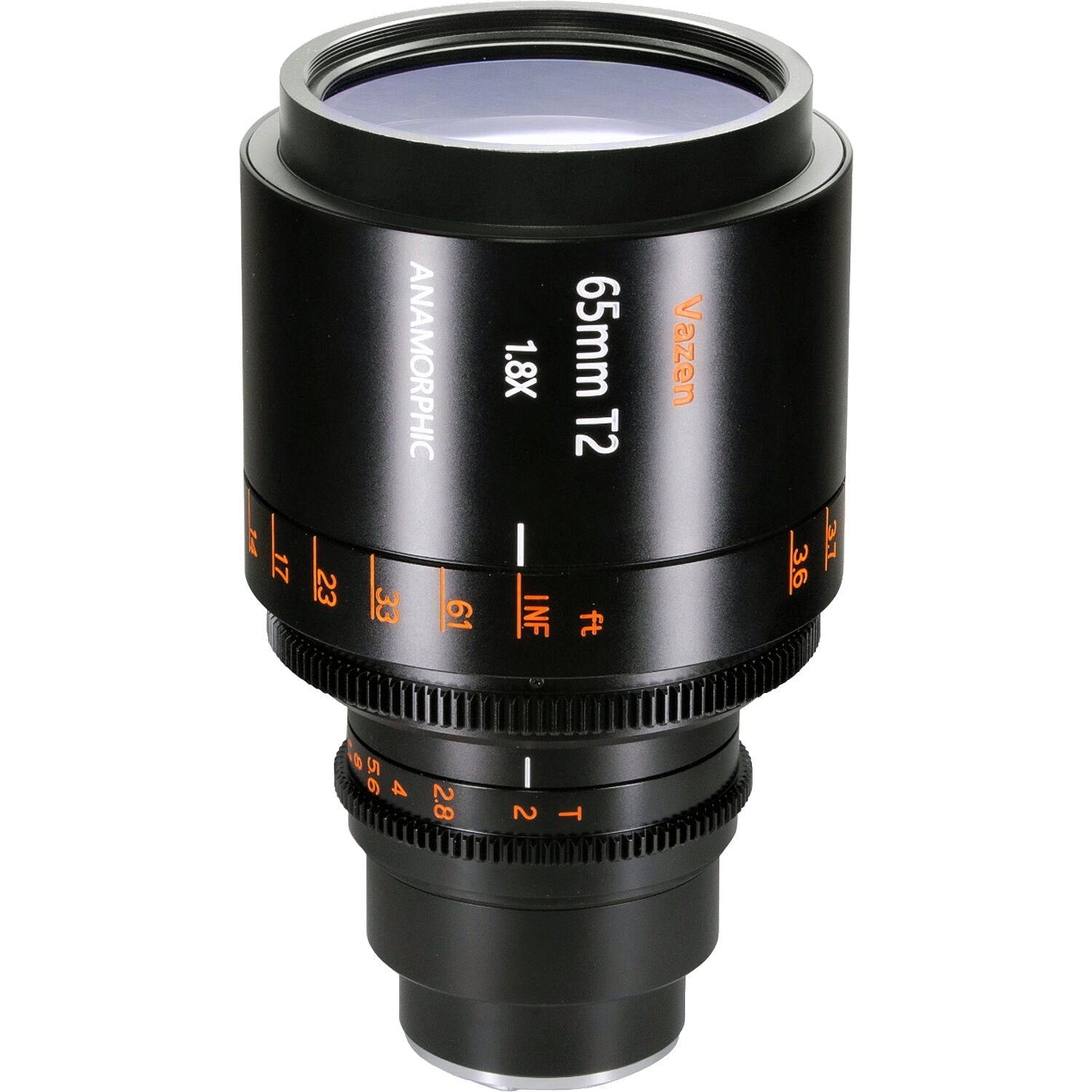 Vazen 65mm T2 1.8X Anamorphic Lens (MFT, Amber)