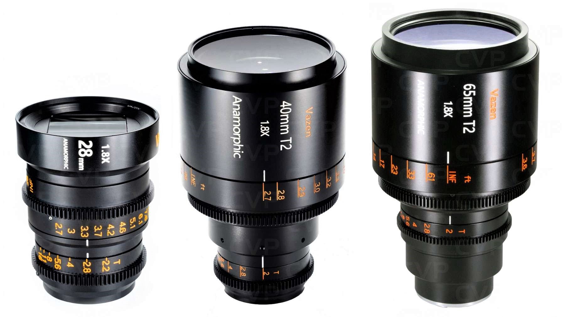 Vazen 28mm, 40mm, 65mm RF Lens Bundle with Hard Case (Blue)
