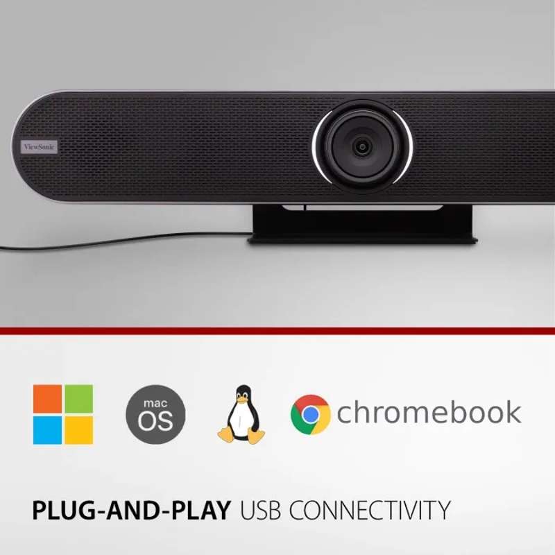 Viewsonic 4K Wide-Angle Conference PTZ Camera