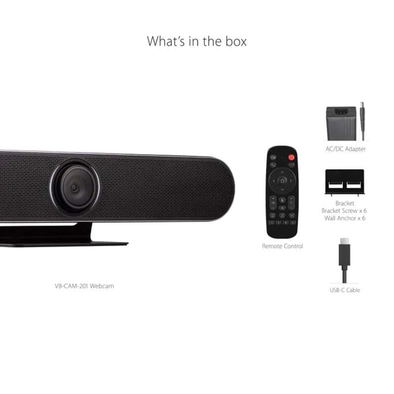 Viewsonic 4K Wide-Angle Conference PTZ Camera