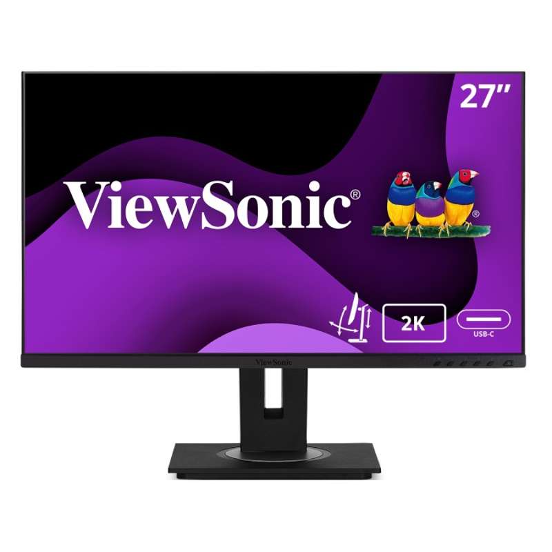 Viewsonic 27" QHD USB-C Docking Monitor with 100W Power Delivery & RJ45