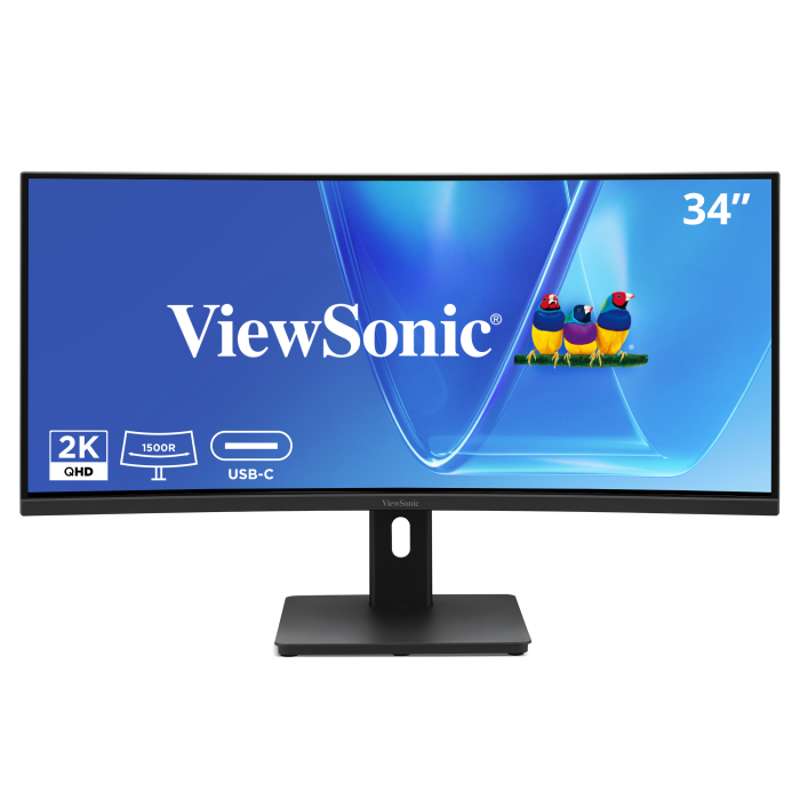 Viewsonic 34" UWQHD Curved Ultrawide USB-C Monitor (21:9)