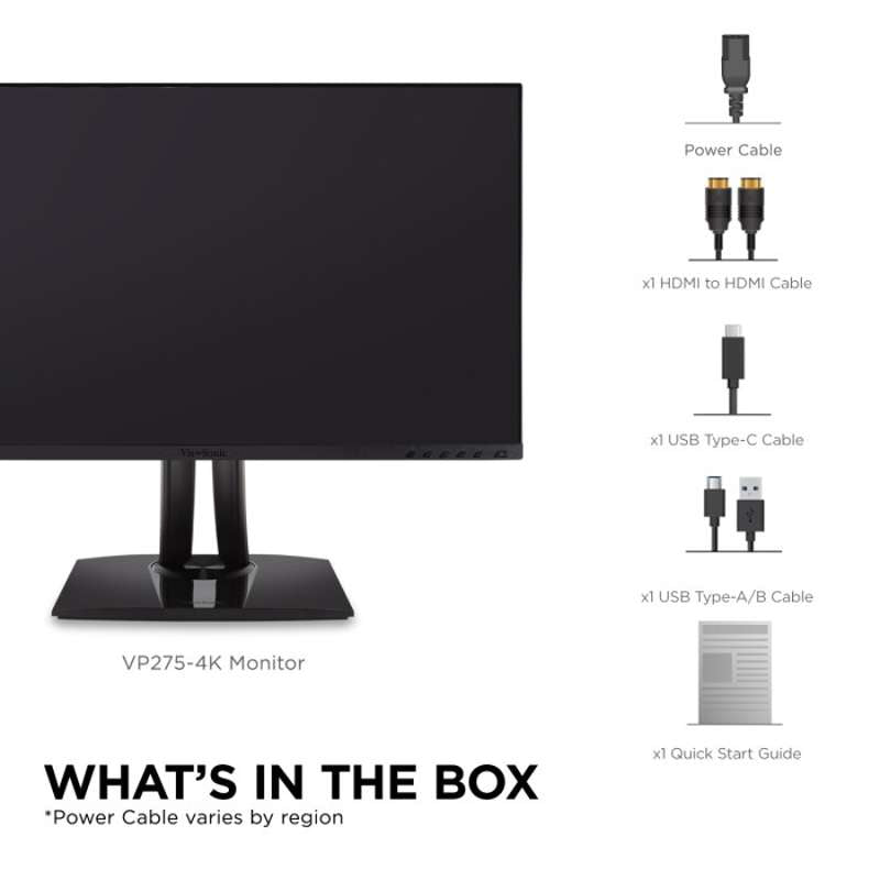 Viewsonic 27" ColorPro 4K UHD Professional Monitor for Surface with USB-C