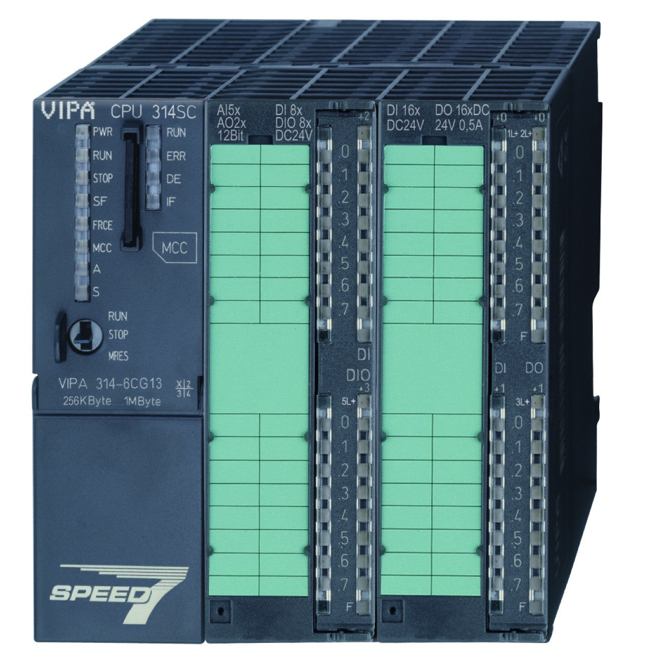 314-6CG13 | VIPA CPU 314SC/DPM Modular PLC Controller