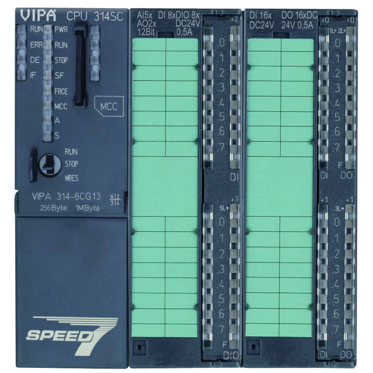 314-6CG13 | VIPA CPU 314SC/DPM Modular PLC Controller