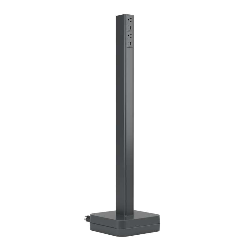 Wiremold dash Power Tower, Graphite