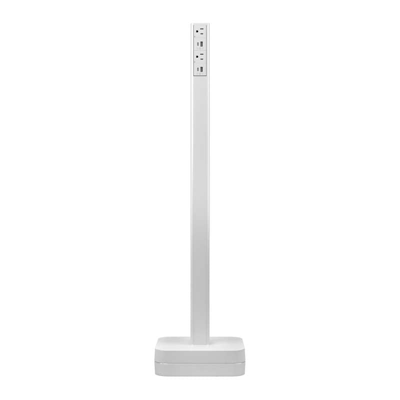 Wiremold dash Power Tower, White