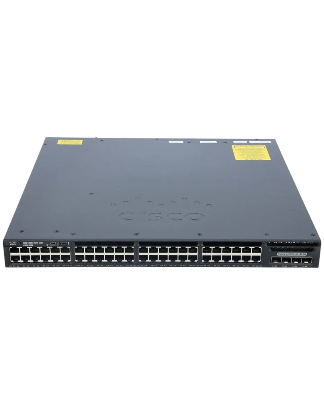 Cisco WS-C3650-48FQ-L Refurbished 48-Port PoE+ Switch 4x10G