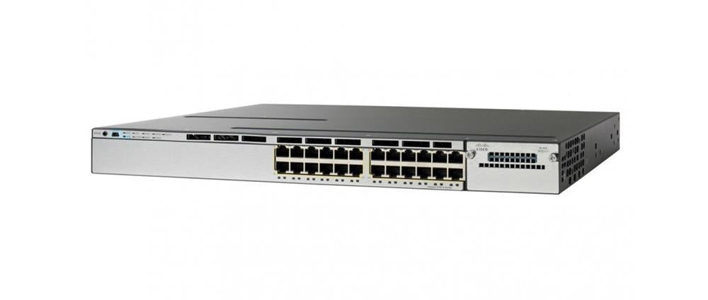 Cisco WS-C3850-24XU-S Catalyst 3850 24-Port Multigigabit UPoE Managed Ethernet Switch