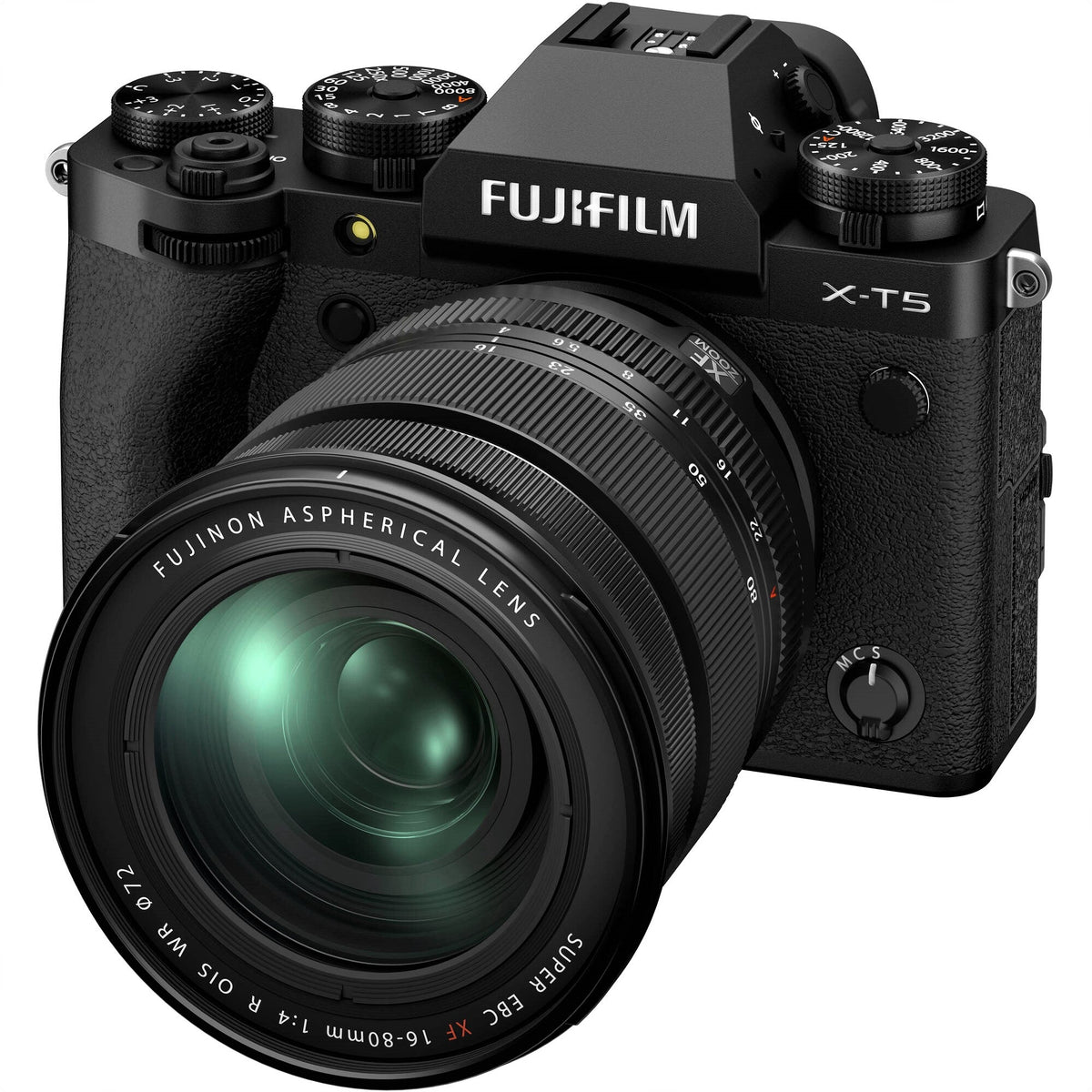 Fujifilm X-T5 Mirrorless Camera with 16-80mm Lens (Black & Silver)