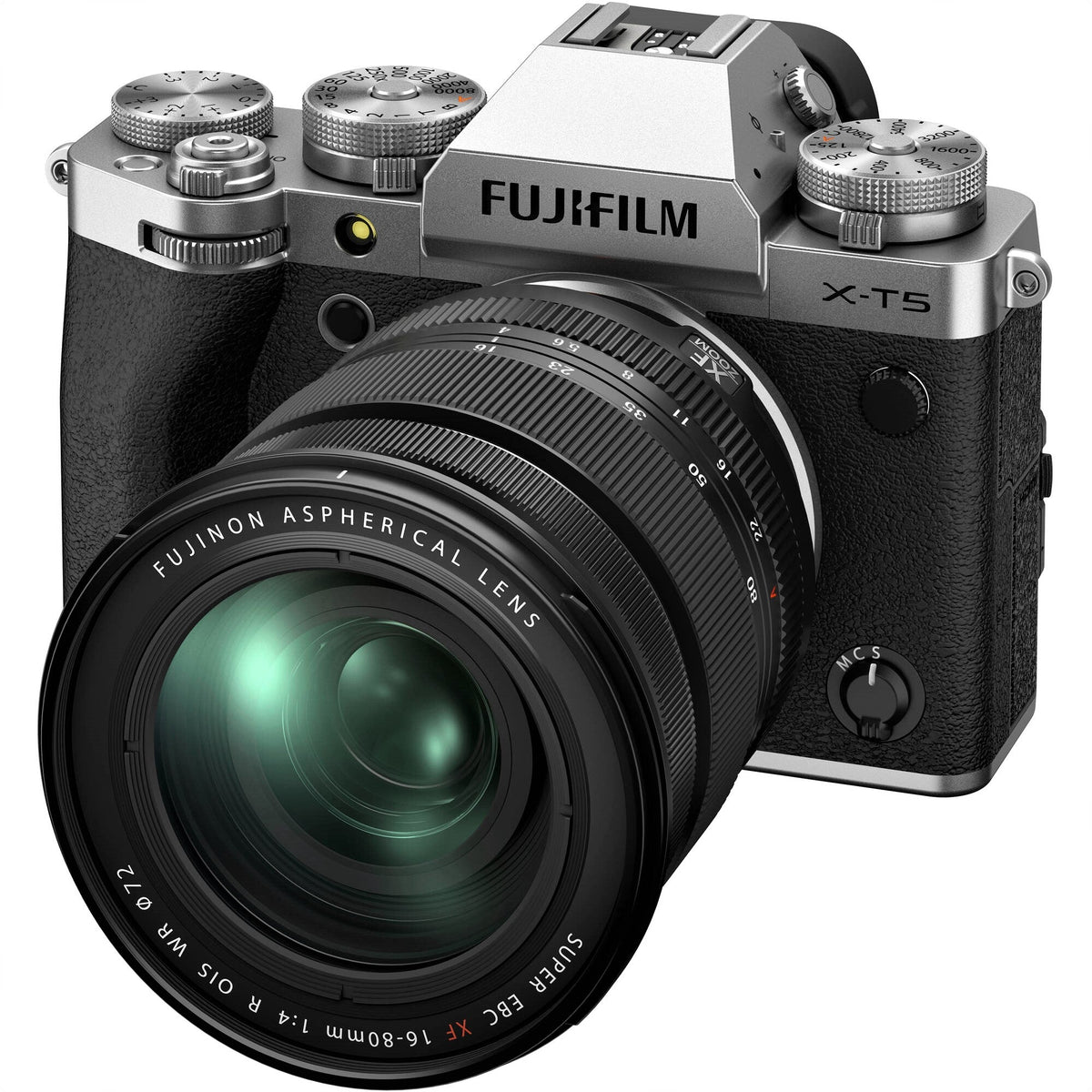 Fujifilm X-T5 Mirrorless Camera with 16-80mm Lens (Black & Silver)