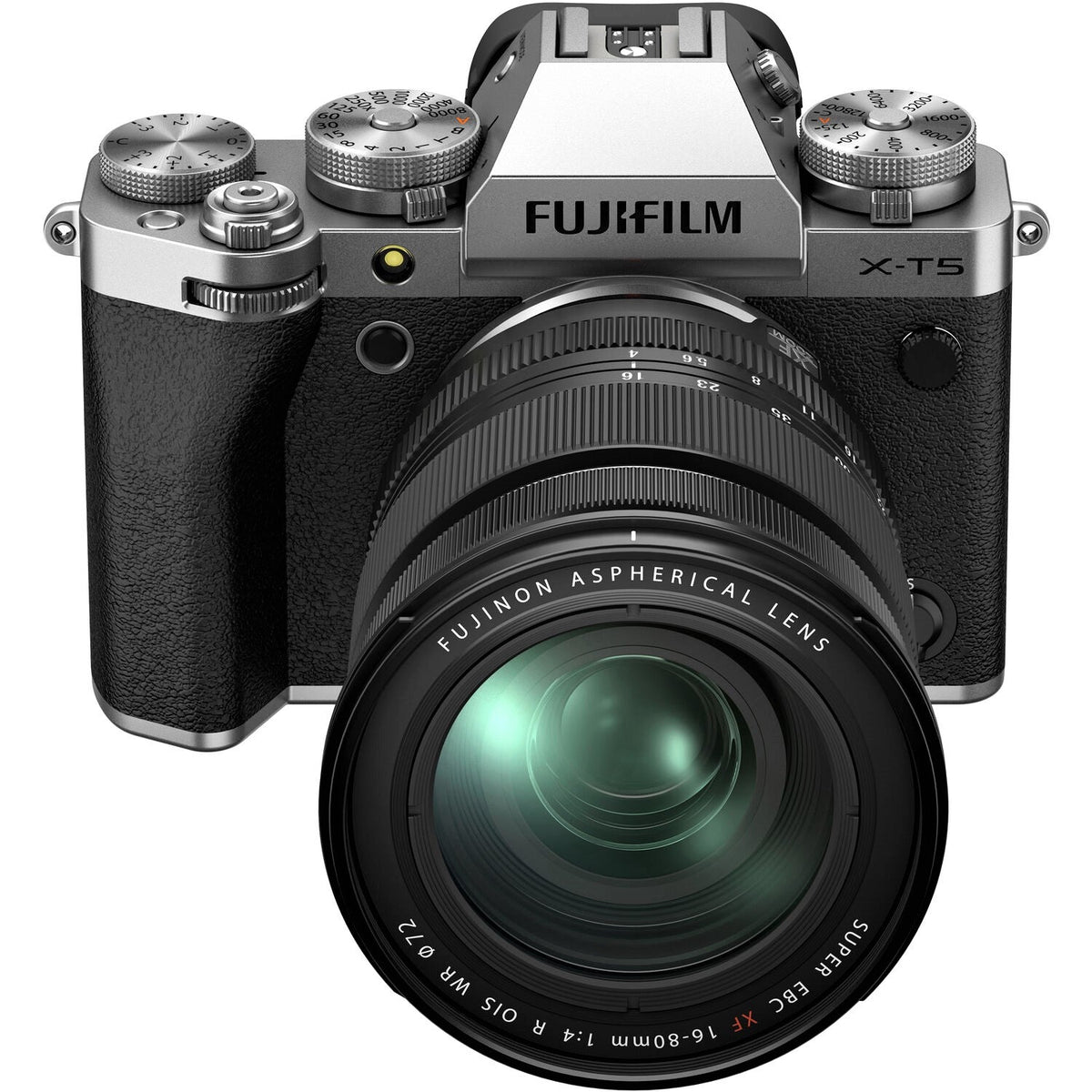 Fujifilm X-T5 Mirrorless Camera with 16-80mm Lens (Black & Silver)