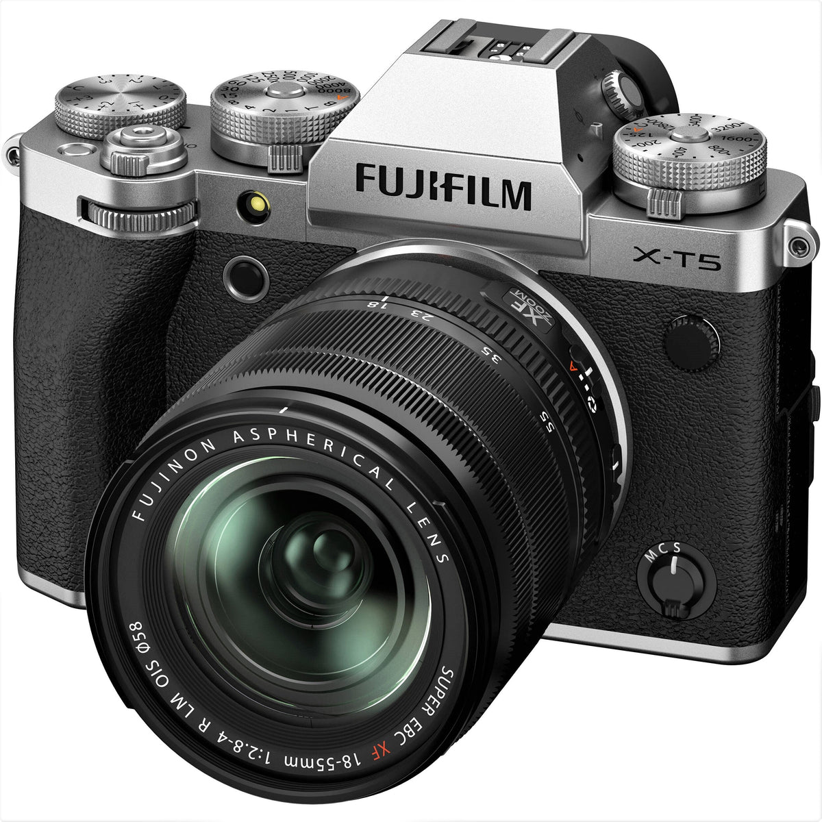Fujifilm X-T5 Mirrorless Camera with 18-55mm Lens (Black & Silver)