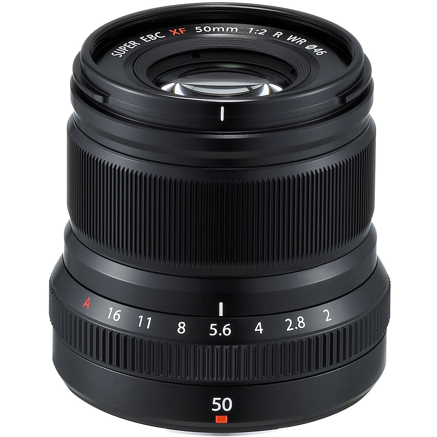 Fujifilm XF 50mm F2 R WR Lens (Black & Silver)