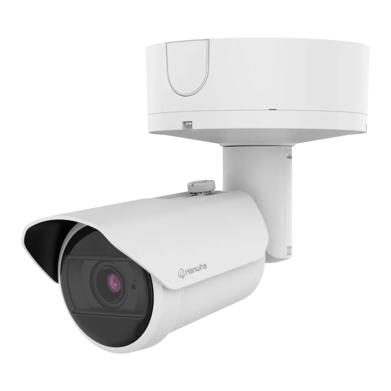 XNO-9083R | Hanwha Vision 4K AI IR Bullet Camera 50m IR, 120dB WDR