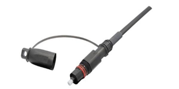 2 Fiber Toneable Flat Drop Cable Assembly, SM SMF28 Ultra Fiber, 1 ZTAP Connector – Pigtail, 100 feet