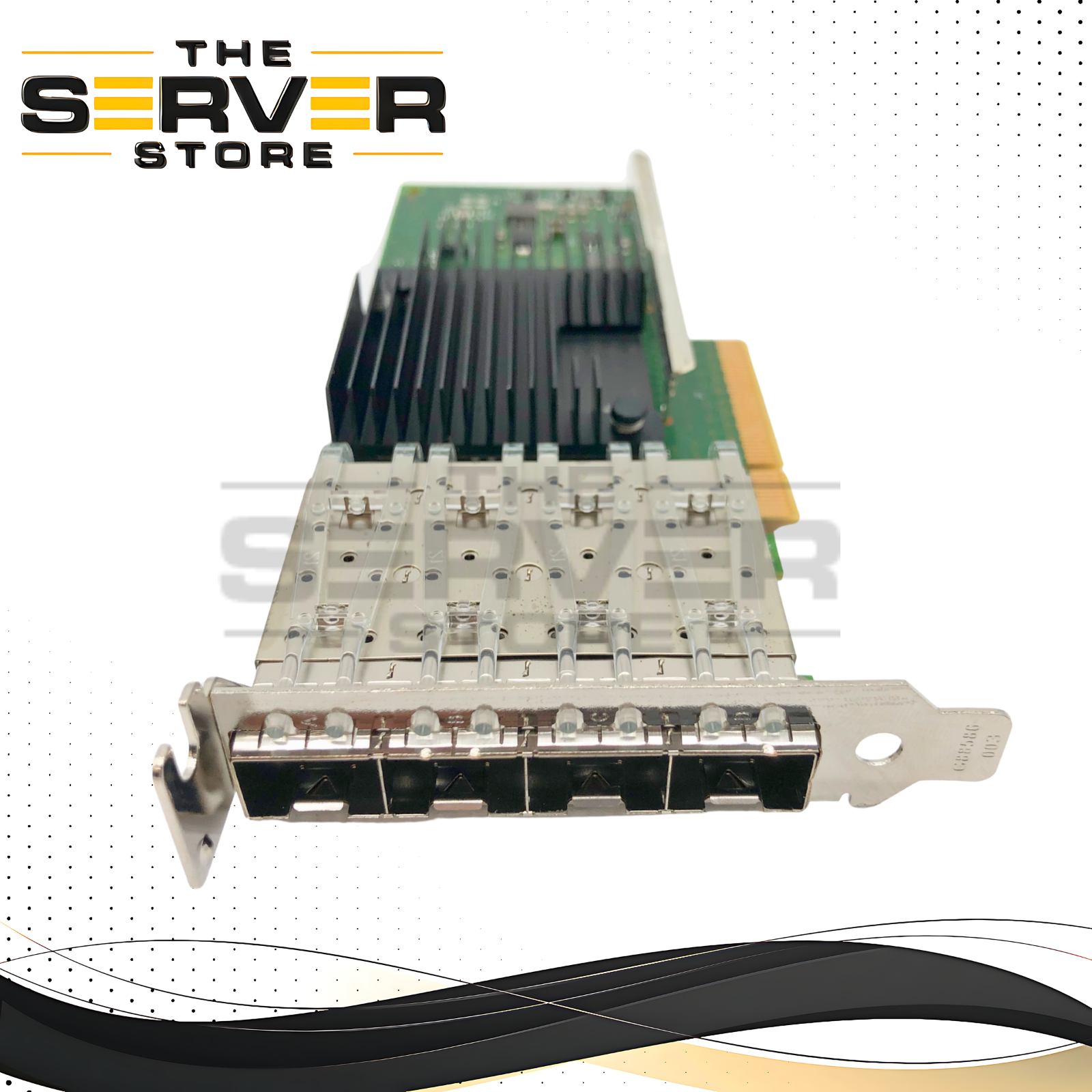 Cisco Intel X710 Quad-Port 10G SFP+ Network Interface Card (NIC), Low-Profile Bracket. P/N: UCSC-PCIE-IQ10GF.