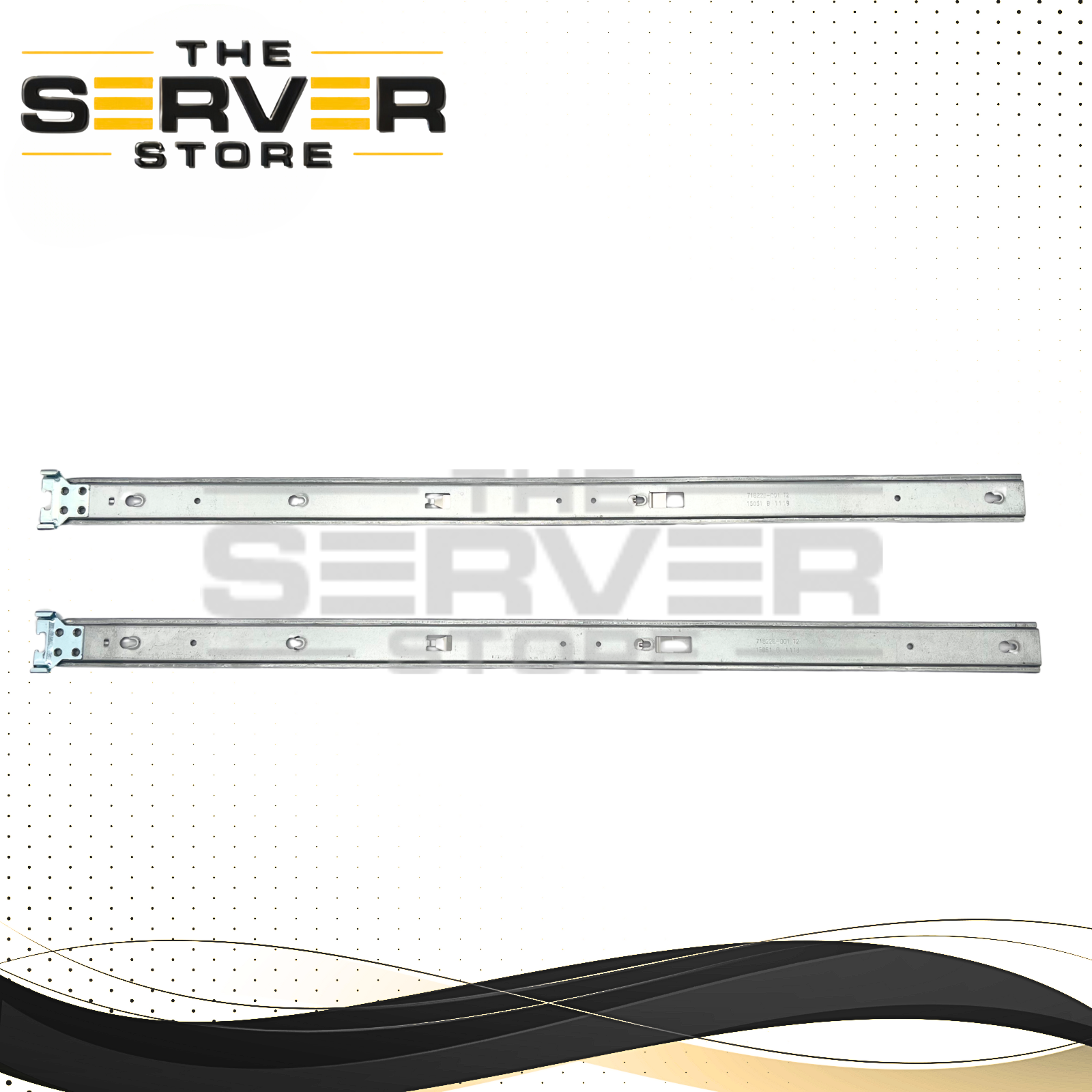 (LOT OF 10) HPE SFF 2U Inner Rails Only For ProLiant G8 G9 Servers 718228-001