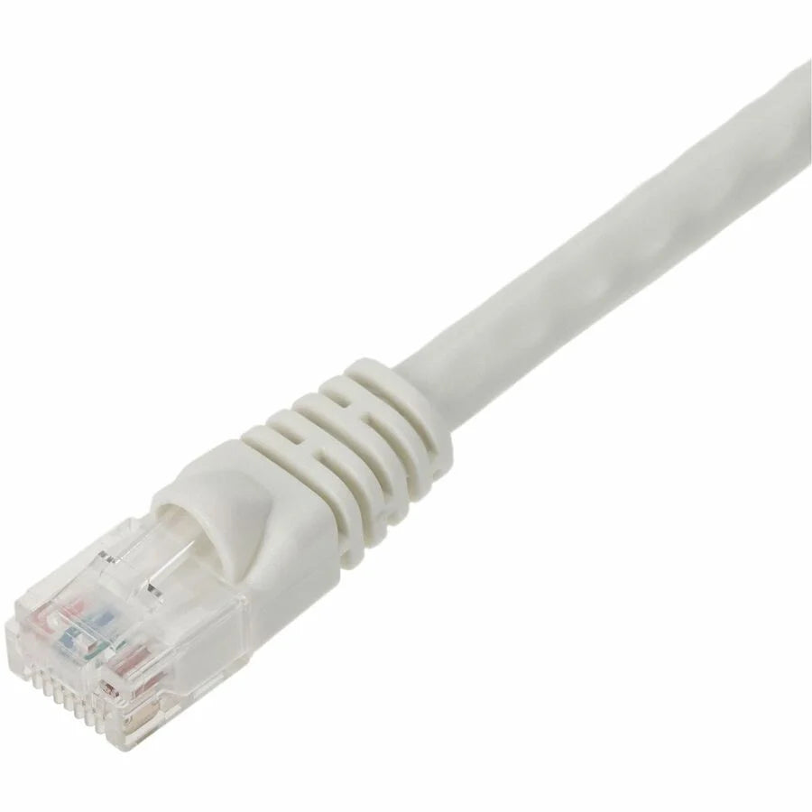 AddOn 1ft White CAT 6 PVC Ethernet Cable Snagless Bubble Boot RJ-45 M/M
