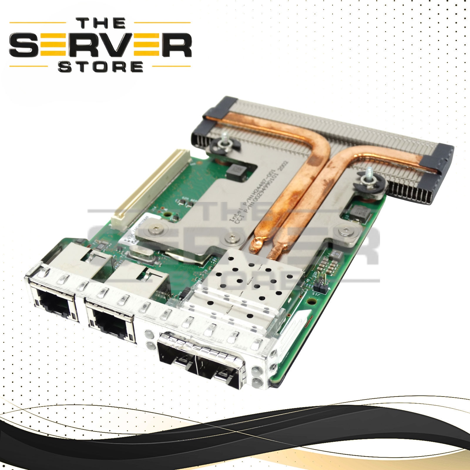 Dell Intel X710 I350 2x10GBe SFP+ 2x1GBe RJ45 Network Daughter Card (rNDC) 555-BCKM 0M18NT M18NT