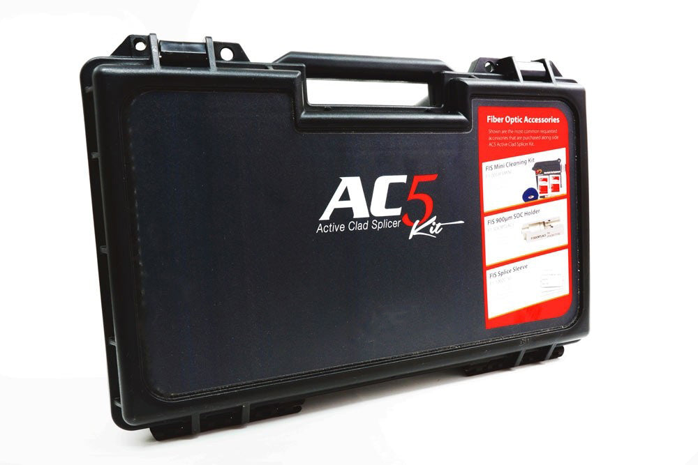 AC5 Splice On Connector Termination Kit (AC5 Fusion Splicer, AFL CT-08A Cleaver)