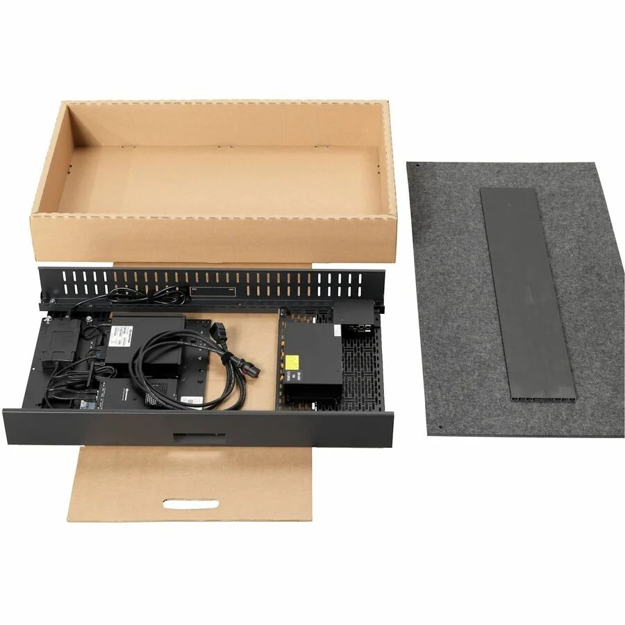 Chief Fusion Storage Cabinet - For Fusion Wall Mount - Black