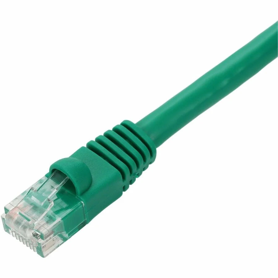 AddOn 3ft Green CAT 6A PVC Ethernet Cable Snagless Bubble Boot RJ-45 M/M