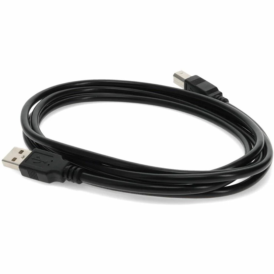 AddOn 9m USB A 2.0 Male to USB B 2.0 Male Black Printer Extension Cable